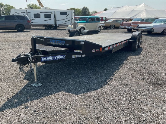 2020 SURE-TRAC ST8224CHS-B-100 CAR HAULER TRAILER 8'X24' VIN: 5JW1U2425L3301604