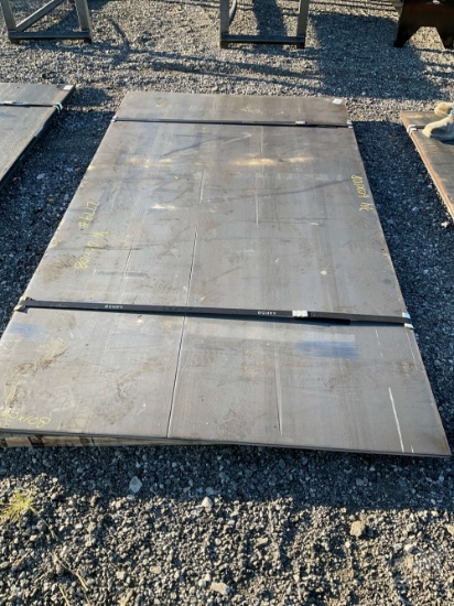 3/4 IN THICK STEEL PLATE 60 IN X 108 IN