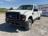 2008 FORD F-350 XL EXTENDED CAB 4X4 1 TON TRUCK VIN: 1FDSX31548EB91111