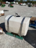 LESCO 200 GAL PLASTIC TANK WITH BASE