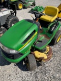 2008 JOHN DEERE LA115 RIDING MOWER SN: GXA115A077418