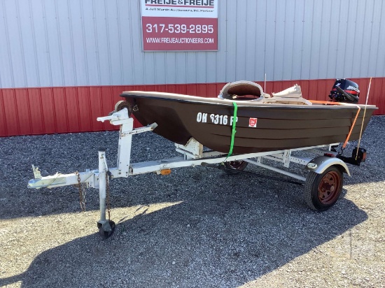 BASS TENDER BASS TENDER VIN 1LT62553E090 2 PERSON BOAT