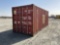 20' CONTAINER SN: GLDU 508412