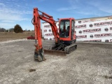 2016 KUBOTA KX91-3S2 MINI EXCAVATOR SN: JKUK0913K01H43223