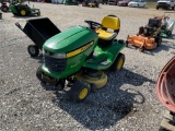 JOHN DEERE  X300 RIDING MOWER