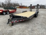 2023 DELTA MANUFACTURING 27EB UTILITY TRAILER 7'X20' VIN: 4MWBU2226PN061754