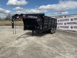 2016 LOAD TRAIL LOAD TRAIL 16' STEEL  DUMP TRAILER VIN: 4ZEGD1627G1100243