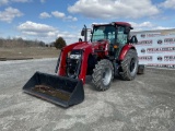 2022 CASE FM105A 4X4 TRACTOR W/ LOADER SN: FR1559540