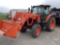 KUBOTA M5-111 TRACTOR W/LOADER SN: A3091