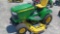 JOHN DEERE X740 RIDING MOWER SN: M0X740A0250052