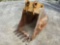 DEERE DEERE 160 D SN: 209408-2-1 36 IN EXCAVATOR TOOTHED BUCKET