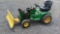 JOHN DEERE 112 RIDING MOWER SN: 266529M