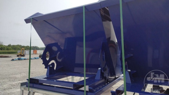 UNUSED STANDARD DUTY 1 CY CAPACITY DUMPING HOPPER