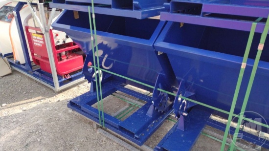 UNUSED STANDARD DUTY 1 CY CAPACITY DUMPING HOPPER