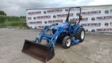 2005 NEW HOLLAND TC33DA 4X4 TRACTOR W/ LOADER SN: G103762