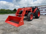 KUBOTA M5-091D 4X4 TRACTOR W/ LOADER SN: 53089