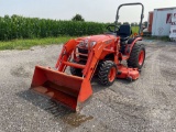 KUBOTA B2920HSD 4X4 TRACTOR W/ LOADER SN: 53579