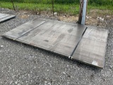 1/2 STEEL PLATE, 72”...... X 116”......, QTY 3