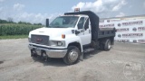 2005 GMC C4 SINGLE AXLE DUMP TRUCK VIN: 1GDE4C1205F515110