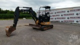 2012 DEERE 27D MINI EXCAVATOR SN: FF027DXCBG2565532