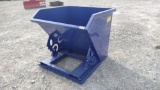 UNUSED HEAVY DUTY 1 CY CAPACITY DUMPING HOPPER
