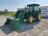 JOHN DEERE 5075E 4X4 TRACTOR W/ LOADER SN: 1PY5075EVMM414361