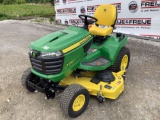 2021 JOHN DEERE X730 RIDING MOWER SN: 1M0X730ACMM091318
