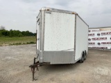 2000 FOREST RIVER SIERRA TOWABLES ENCLOSED TRAILER 8'X18' VIN: 4X4TSET2XYN053105