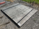 3/4 STEEL PLATE, 72”...... X 84”......, QTY 2