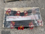 5/16”...... 7FT G80 CHAIN SLING DOUBLE, QTY OF 8