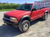 2003 CHEVROLET S-10 PICKUP EXTENDED CAB 4X4 PICKUP VIN: 1GCCT19XX38178868