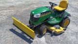JOHN DEERE D170 RIDING MOWER SN: 1GXD170EEEE561284