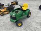 JOHN DEERE LT160 RIDING MOWER SN: M0L160D427976