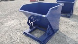 UNUSED HEAVY DUTY 1 CY CAPACITY DUMPING HOPPER