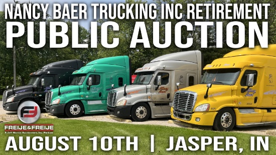 NANCY BAER TRUCKING INC RETIREMENT AUCTION