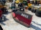 BOSS 8’......2”...... POWER-V SNOW BLADE SN: 72570