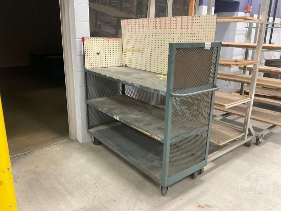 QUANITY TWO MOBILE SHELVING UNITS