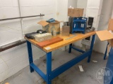 LOT OF TEST TABLE AND TESTING EQUIPMENT