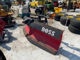 BOSS 8’......2”...... POWER-V SNOW BLADE SN: 72570