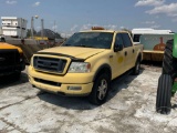 2004 FORD F-150 CREW CAB 4X4 PICKUP VIN: 1FTPW14554KC22892