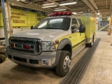 2005 FORD F-550 XLT S/A UTILITY TRUCK VIN: 1FDAW57P65ED07326