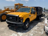 2008 FORD F-350 DOUBLE CAB 4X4 PICKUP VIN: 1FDWX37Y68ED15737
