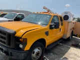 2008 FORD F-350 DOUBLE CAB PICKUP VIN: 1FDWX36Y08ED15735