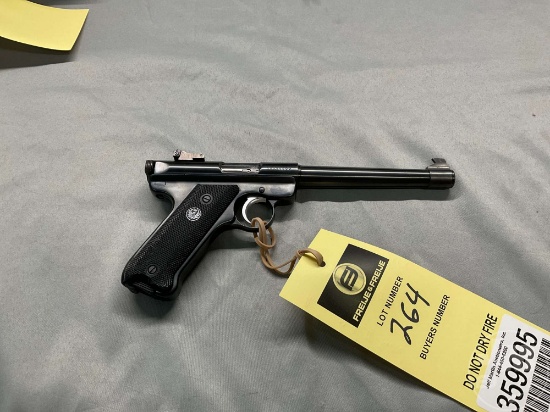 1984 RUGER MODEL MARK II TARGET .22 LONG RIFLE