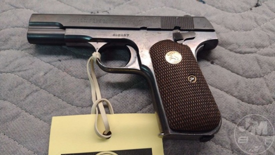 1923 COLT MODEL M1903 POCKET HAMMERLESS AUTOMATIC .32 RIMLESS SMOKELESS