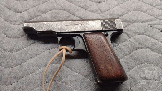 DEUTSCHE WERKE WERK ERFURT MODEL SEMI AUTO PISTOL 7.65 MM (.32 ACP)