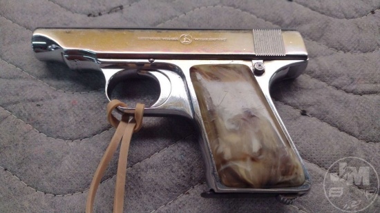 DUESTSCHE WERKE WERK ERFURT SEMI AUTOMATIC .25 ACP