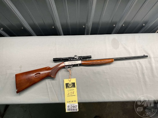 BROWNING ARMS MODEL SA-22 .22 LONG RIFLE
