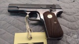 1923 COLT MODEL M1903 POCKET HAMMERLESS AUTOMATIC .32 RIMLESS SMOKELESS