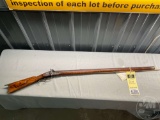 ORIGINAL BUILT  BLACKPOWDER FULLSTOCK RIFLE .32 OR .36 CALIBER